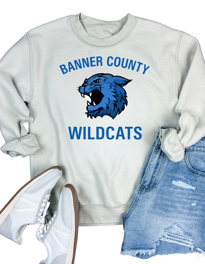 Banner County Wildcats Inside Out Sweatshirt