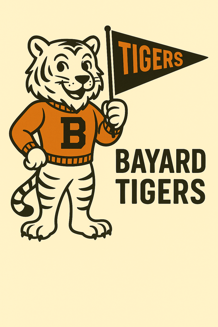 Bayard Tigers Vintage Mascot Tee