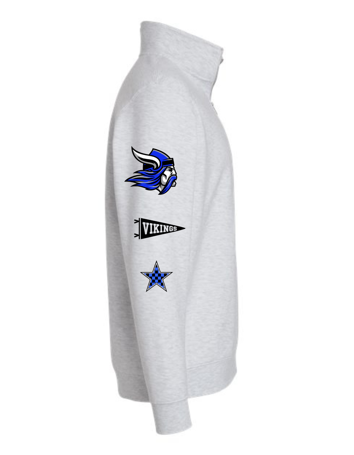 Bertrand Vikings Game Day 1/4 Zip