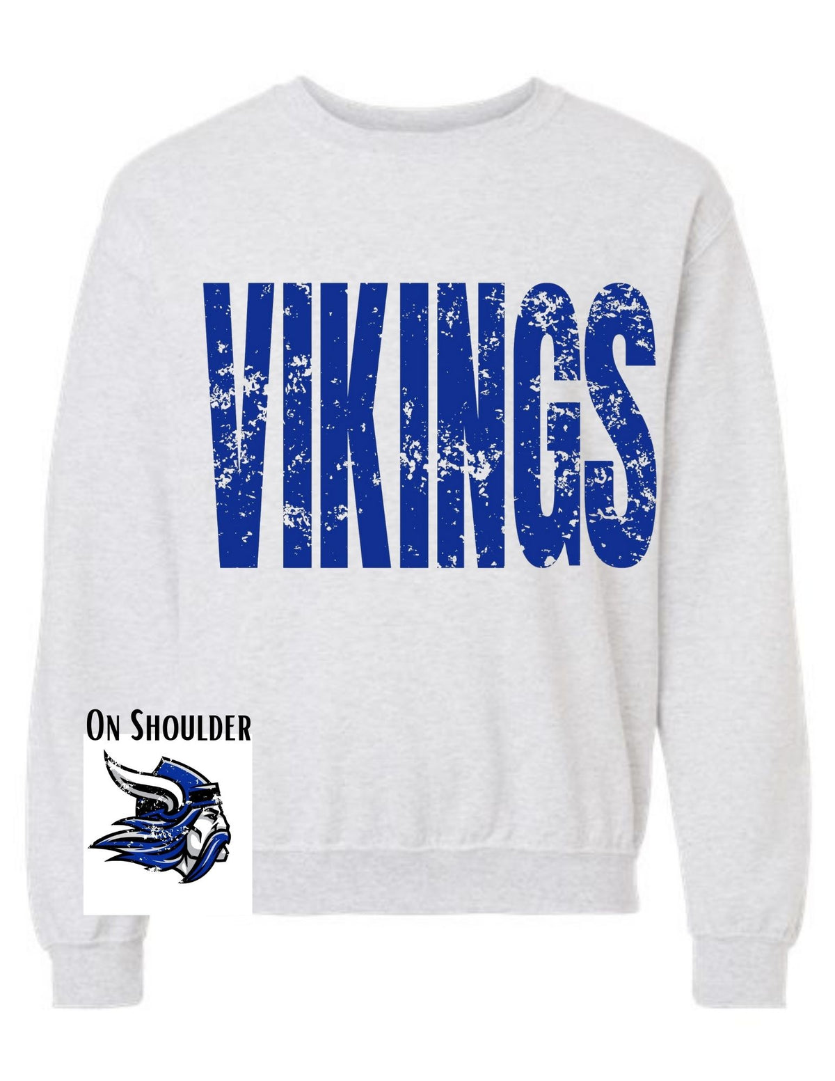 Bertrand Vikings Big Print Sweatshirt