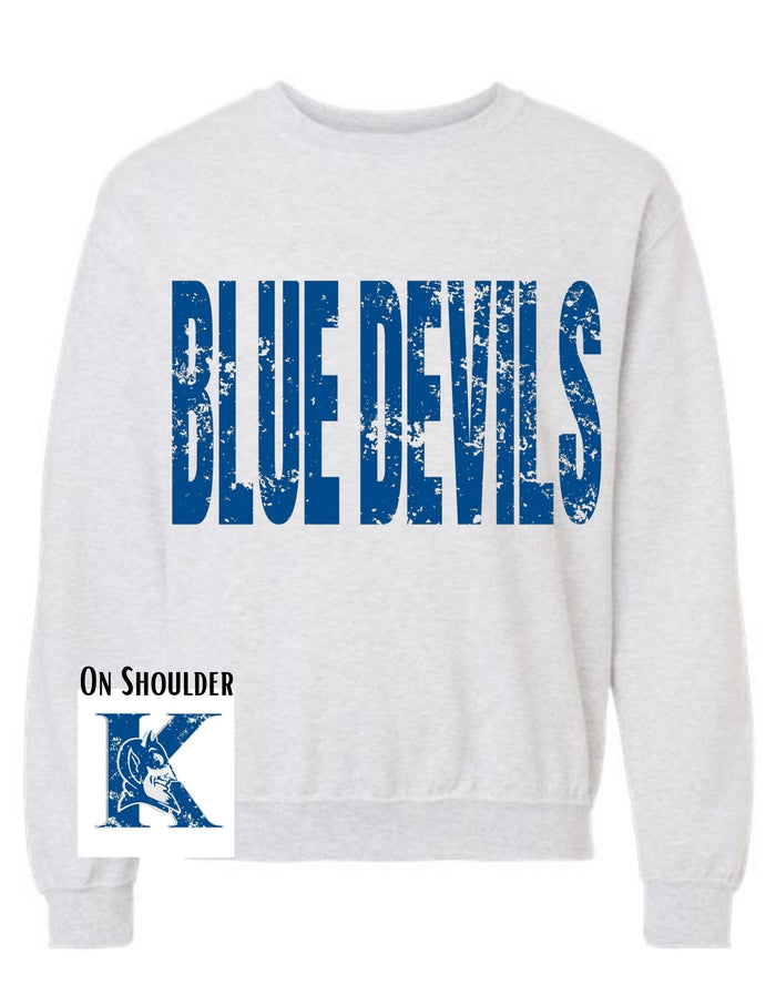 Kenesaw Blue Devils Big Print Sweatshirt