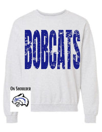 Blue Hill Bobcats Big Print Sweatshirt