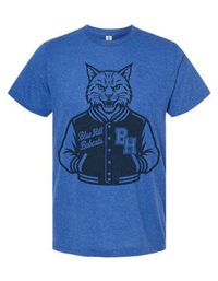 Blue Hill Bobcats Varsity Mascot Tee