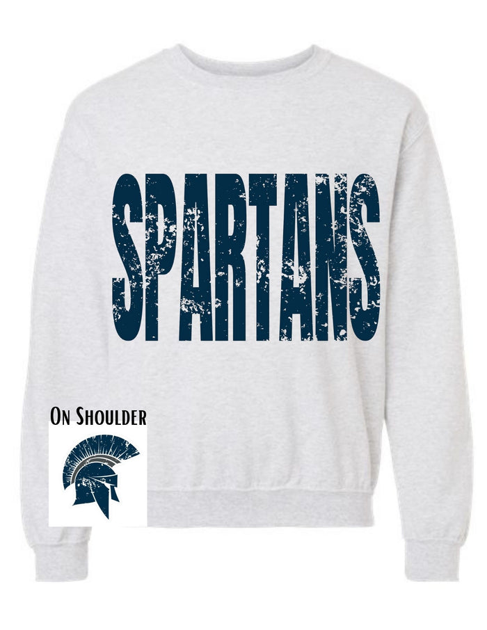 Boyd County Spartans Big Print Sweatshirt