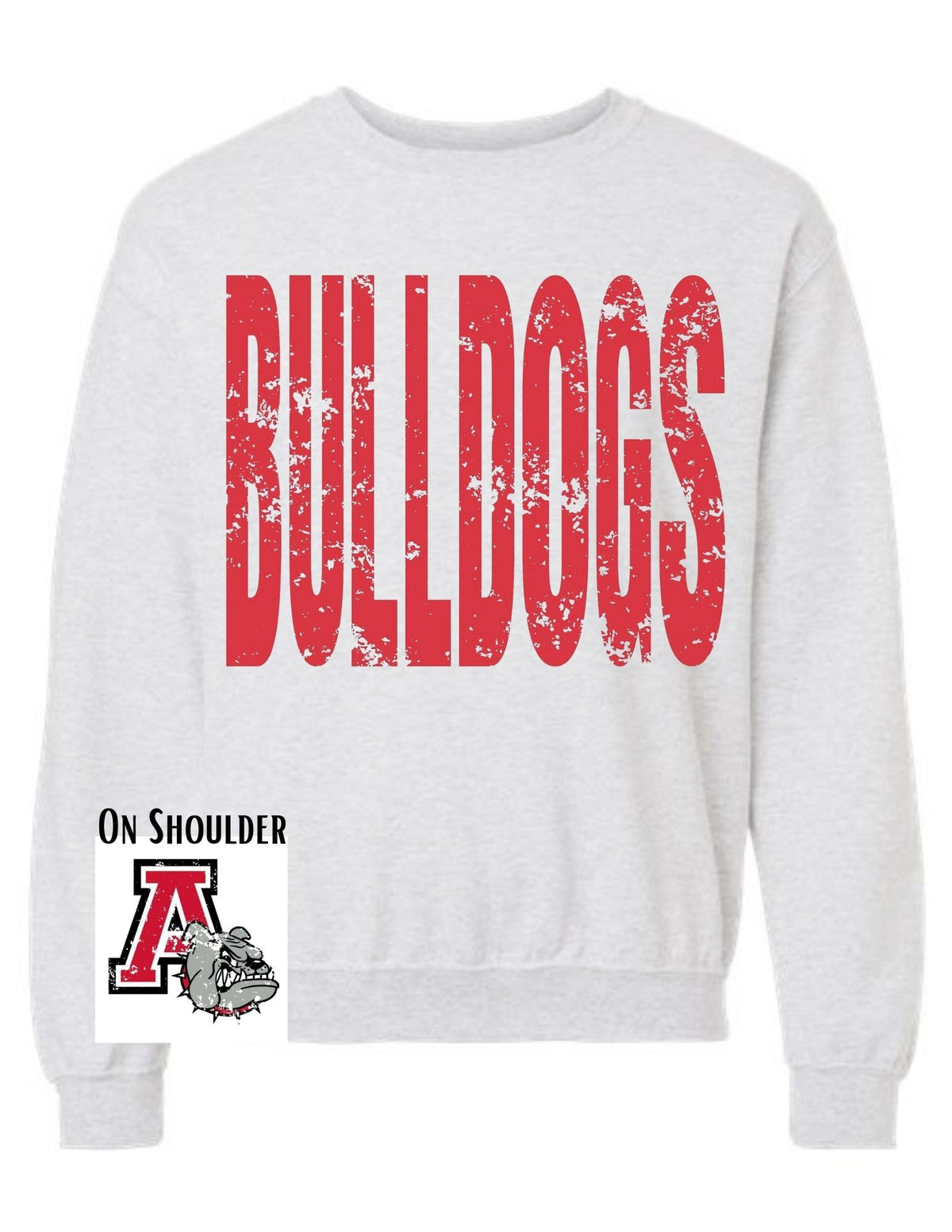 Ainsworth Bulldogs Big Print Sweatshirt