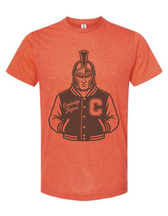 Cambridge Trojans Varsity Mascot Tee
