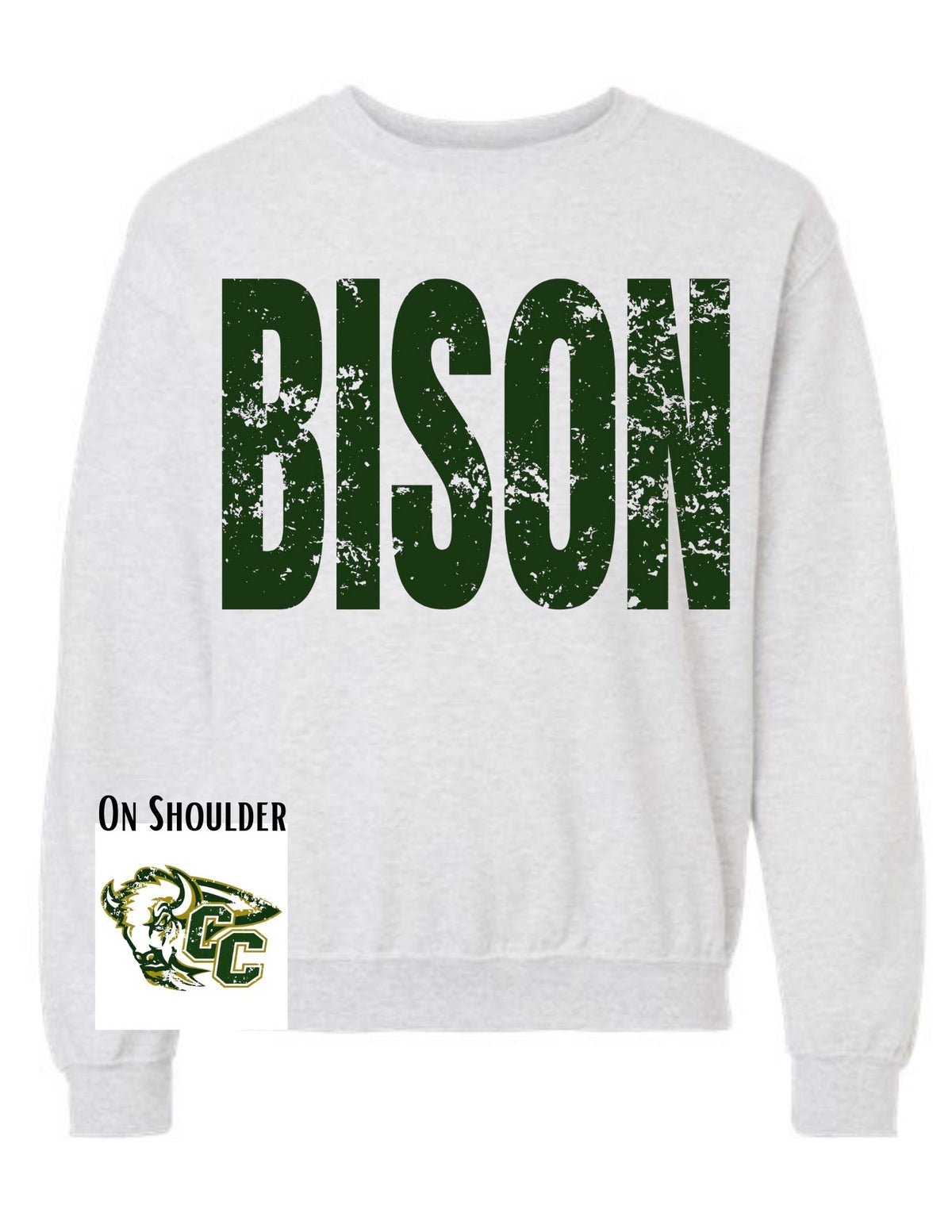 Central City Bison Big Print Sweatshirt