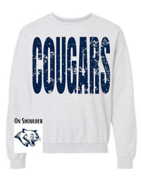 Central Valley Cougars Big Print Sweatshirt