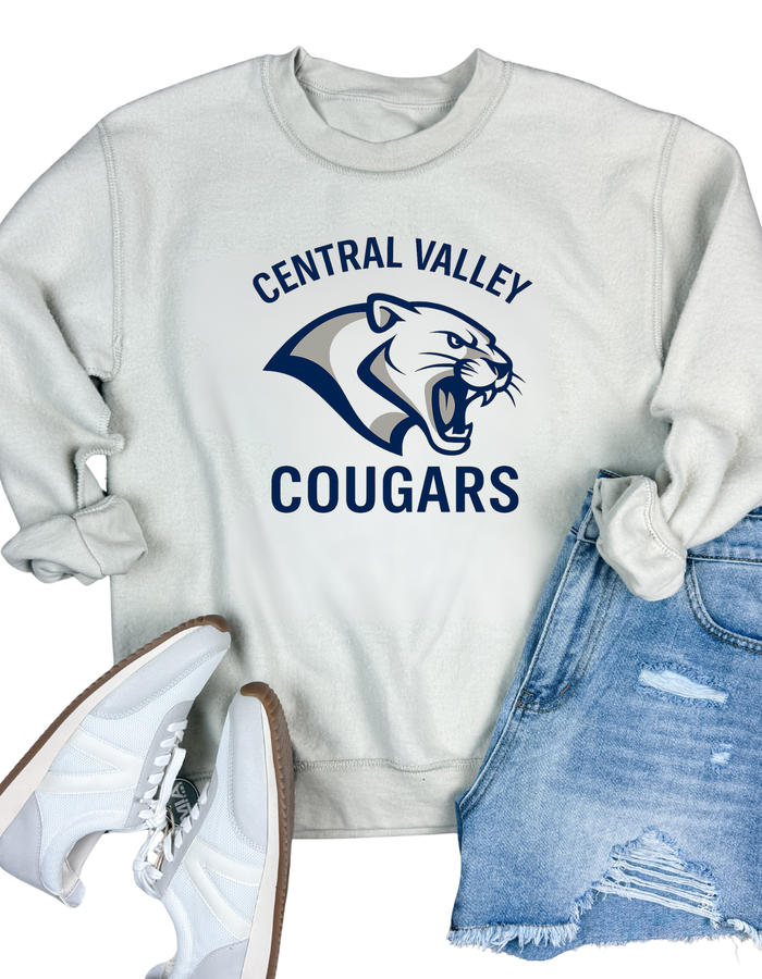 Central Valley Cougars Inside Out Sweatshirt