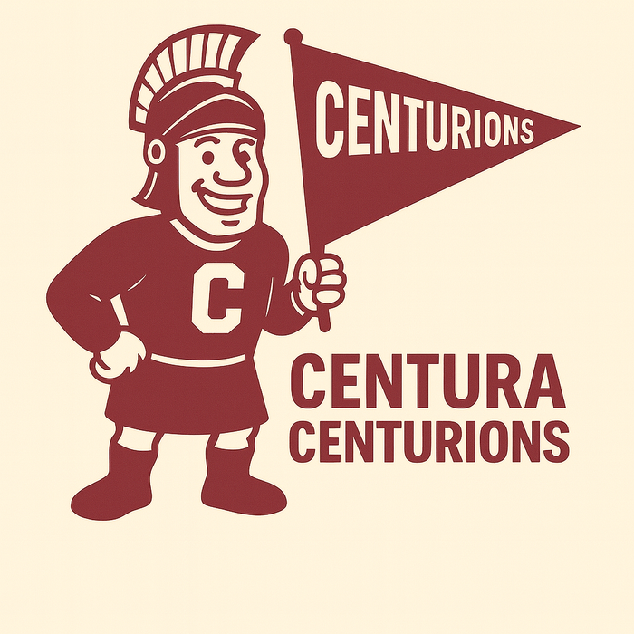 Centura Centurions Vintage Mascot Tee