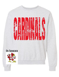 Chadron Cardinals Big Print Sweatshirt
