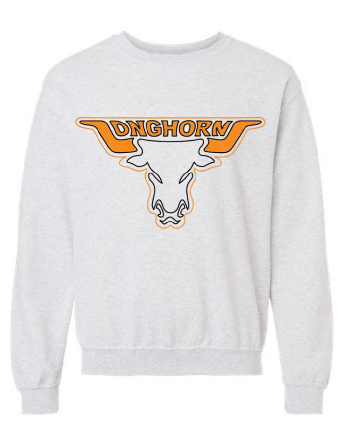 Chase County Longhorns Big Print Sweatshirt