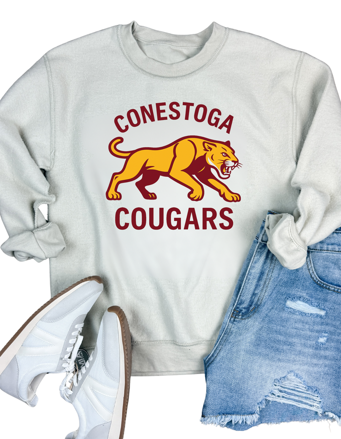 Conestoga Cougars Inside Out Sweatshirt