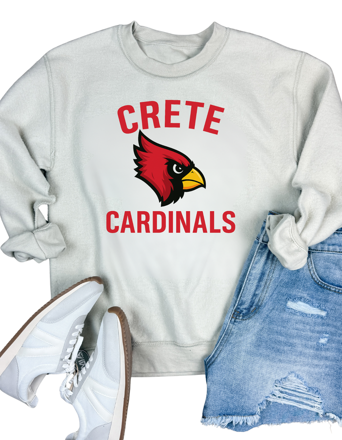 Crete Cardinals Inside Out Sweatshirt