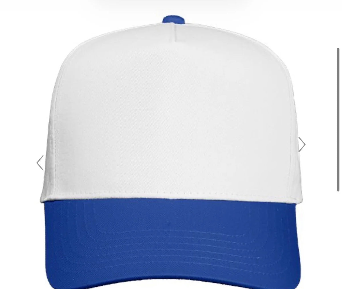 Custom Dot Embroidered Hat