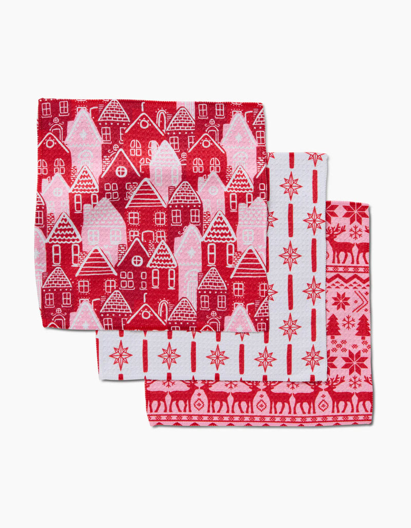 Geometry Dish Cloth Set