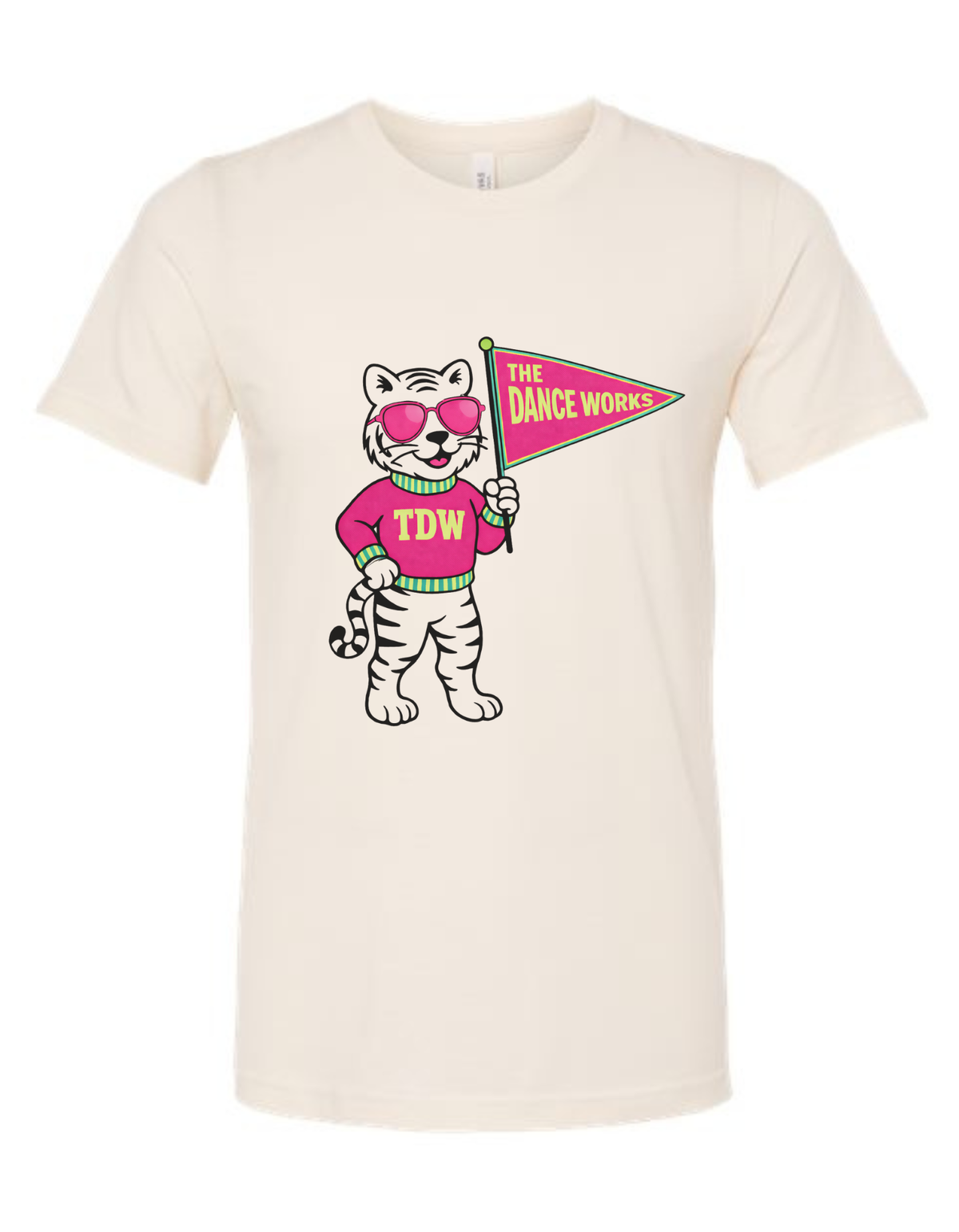 The Dance Works Vintage Mascot Tee & Sweatshirt