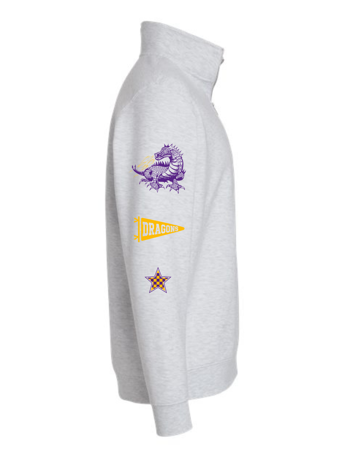Deshler Dragons Game Day 1/4 Zip