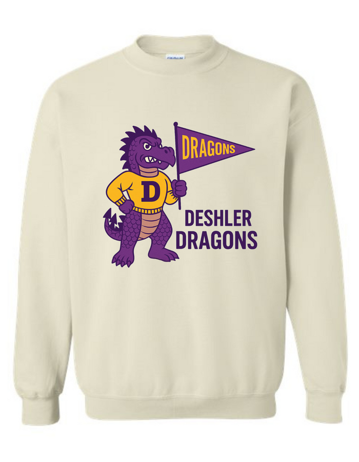 Deshler Dragons Tee Mascot Tee & Sweatshirt