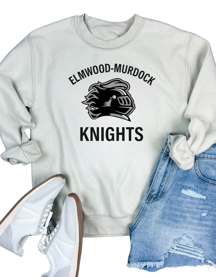 Elmwood-Murdock Knights Inside Out Sweatshirt