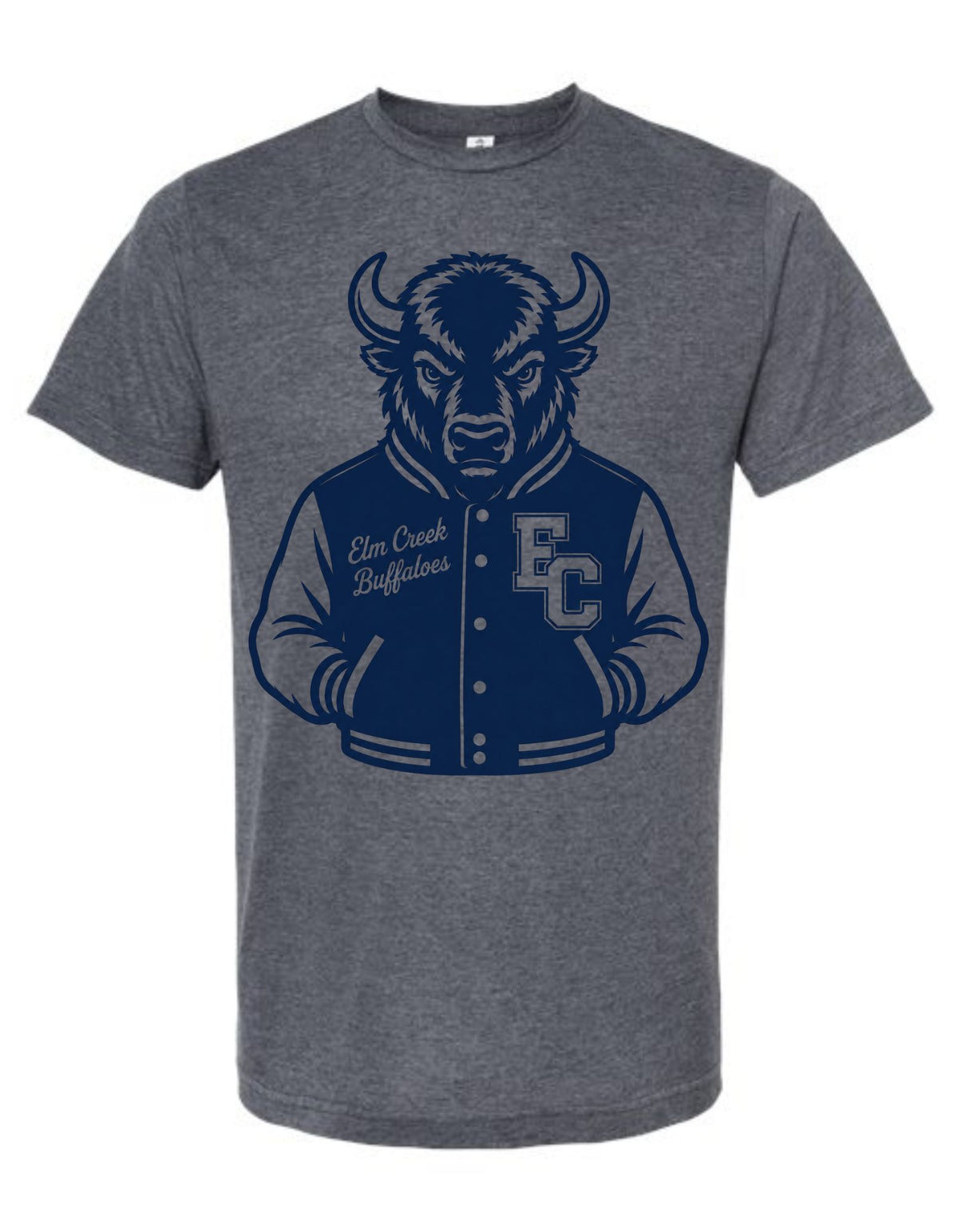 Elm Creek Buffaloes Varsity Mascot Tee
