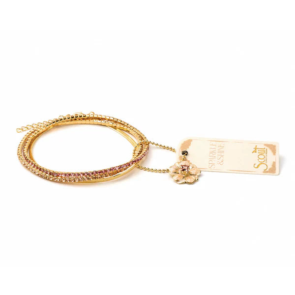 Scout Sparkle & Shine Rhinestone Bracelet Trio
