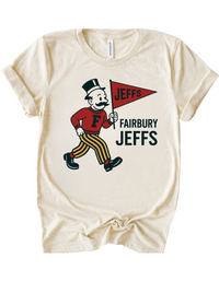 Fairbury Jeffs Mascot Tee & Sweatshirt