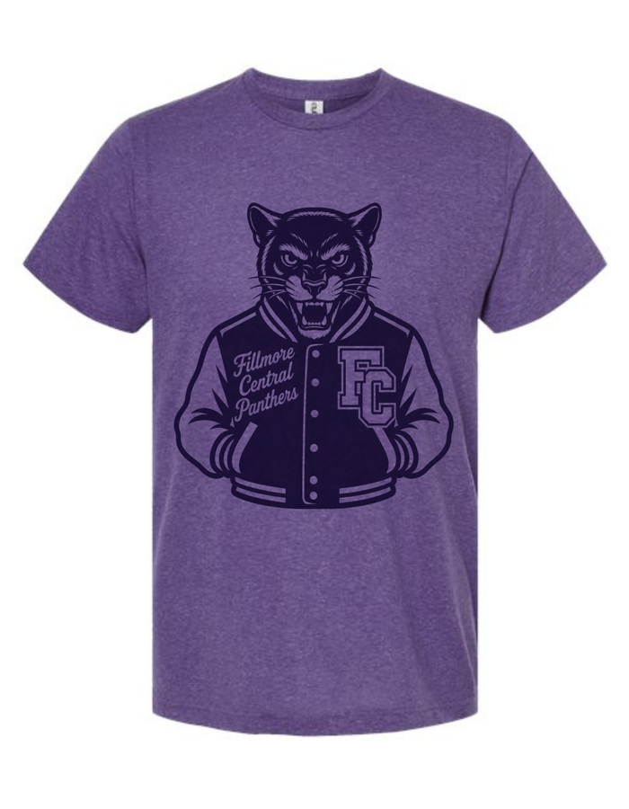 Fillmore Central Panthers Varsity Mascot Tee
