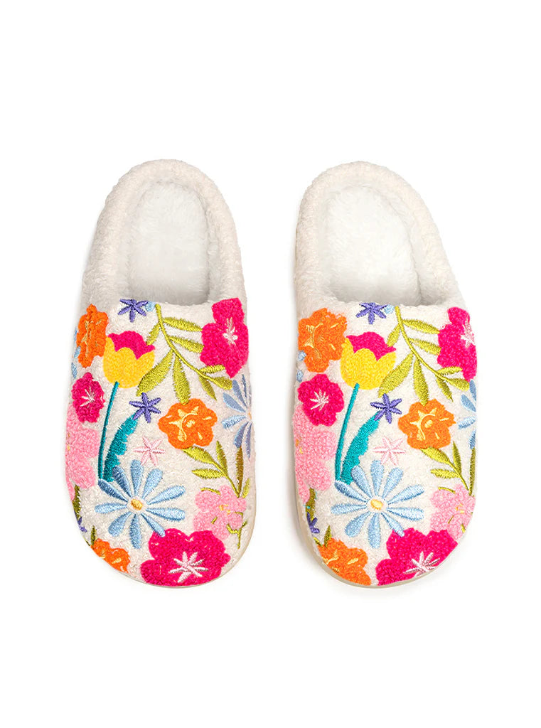 Living Royal Flower Bloom Slippers