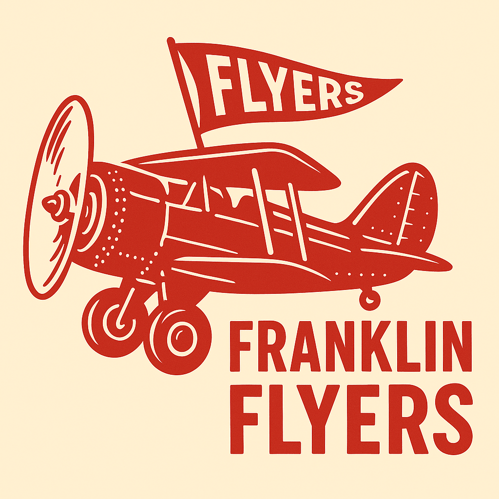Franklin Flyers Vintage Mascot Tee
