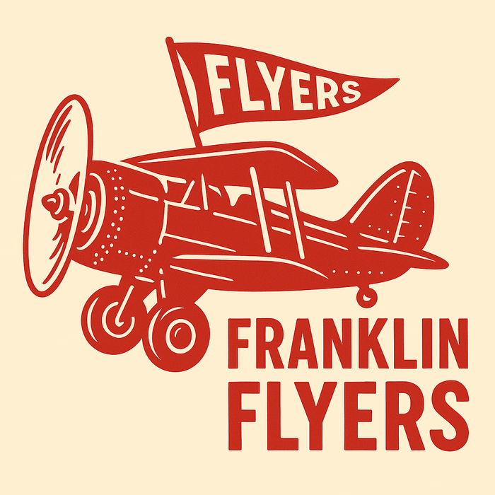 Franklin Flyers Vintage Mascot Tee