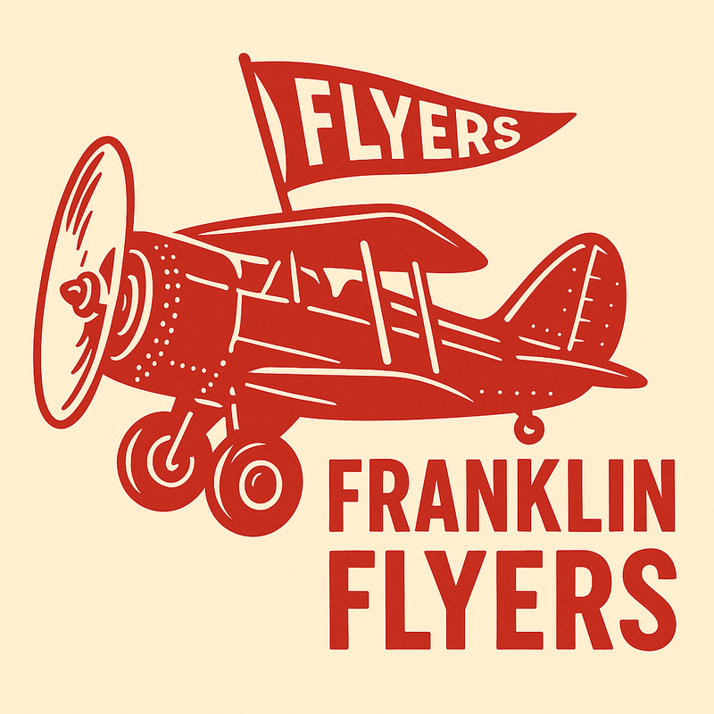 Franklin Flyers Vintage Mascot Tee