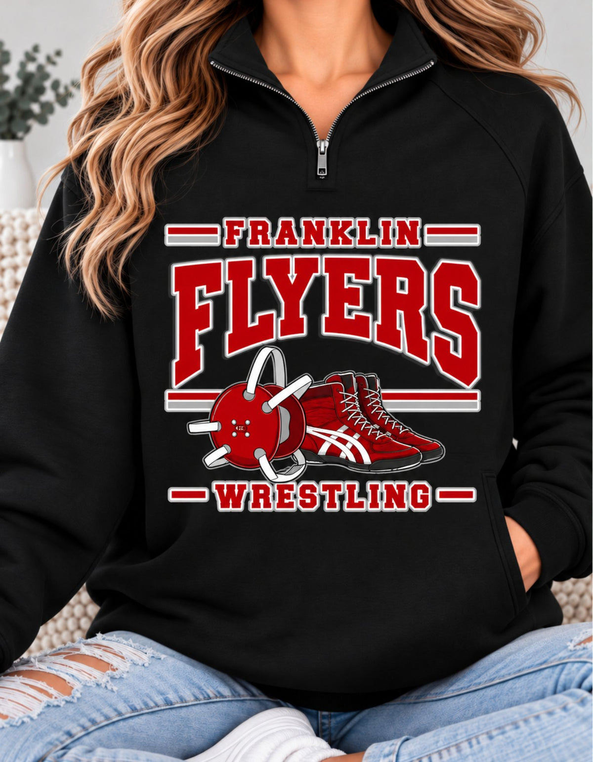 Custom Winter Sports Sweatshirt