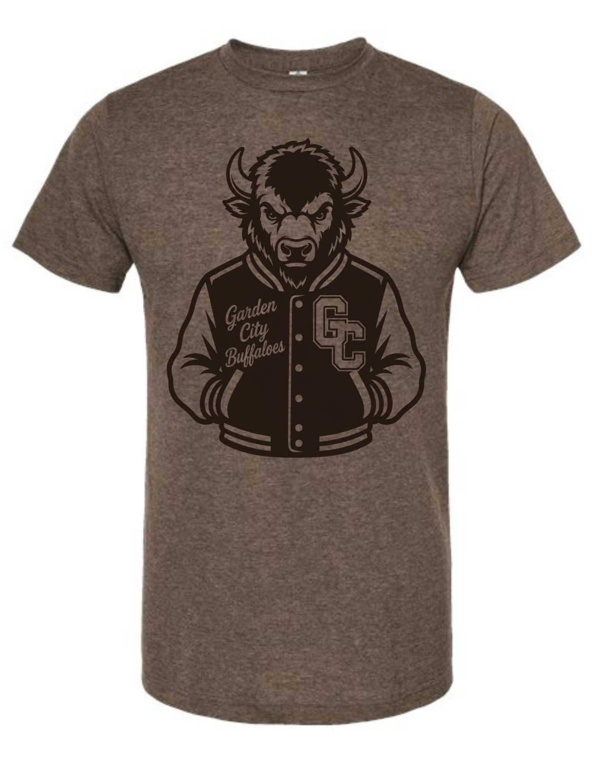 Garden City Buffaloes Varsity Mascot Tee