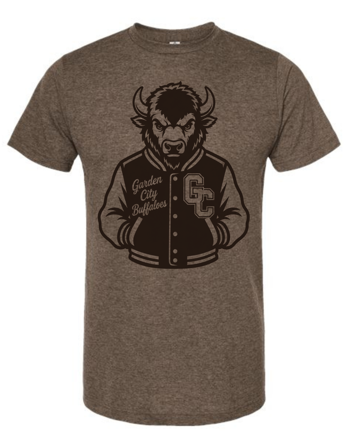 Garden City Buffaloes Varsity Mascot Tee
