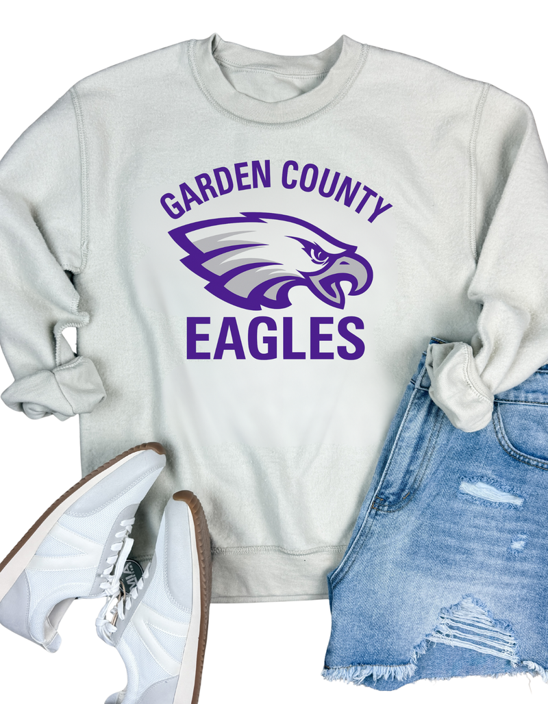 Garden County Eagles Inside Out Sweatshirt