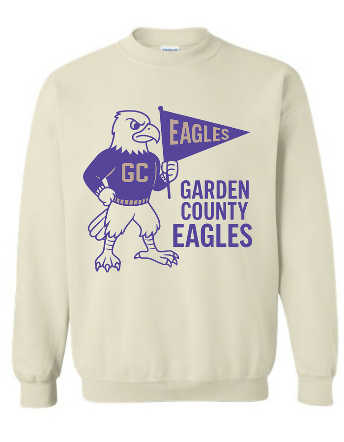 Garden County Eagles Mascot Tee & Sweatshirt