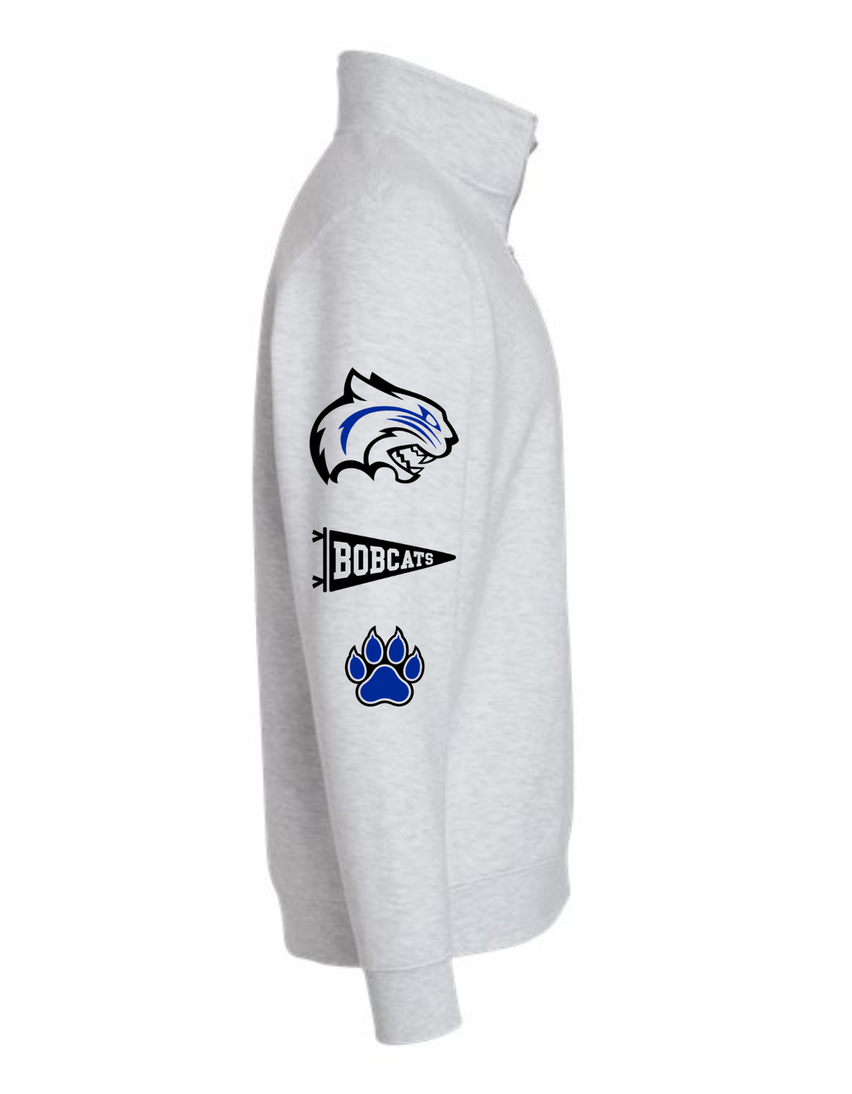 Blue Hill Bobcats Game Day 1/4 Zip