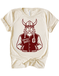 Gothenburg Swedes Varsity Mascot Tee