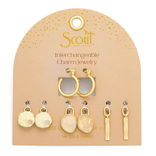 Scout Interchangeable Charm Earring