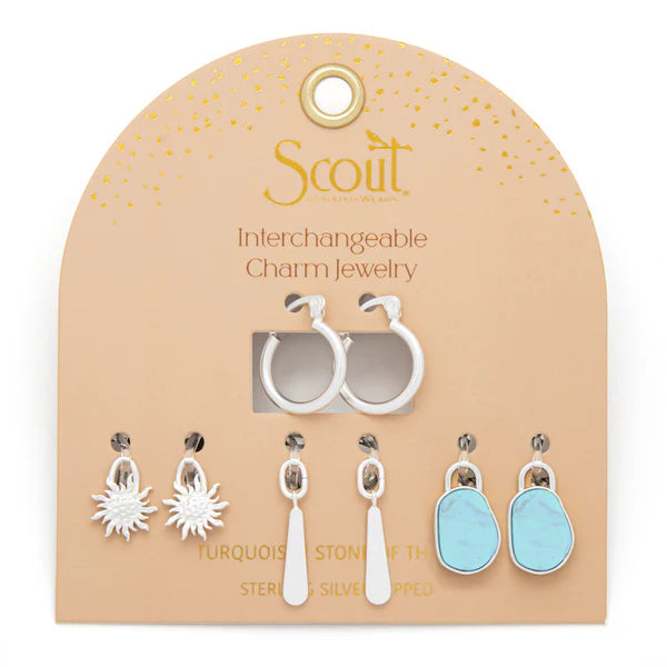 Scout Interchangeable Charm Earring