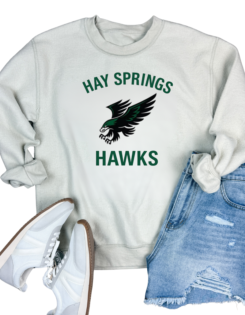 Hay Springs Hawks Inside Out Sweatshirt