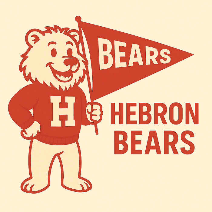 Hebron Bears Vintage Mascot Tee