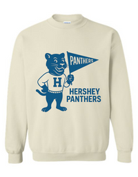 Hershey Panthers Vintage Mascot Tee & Sweatshirt