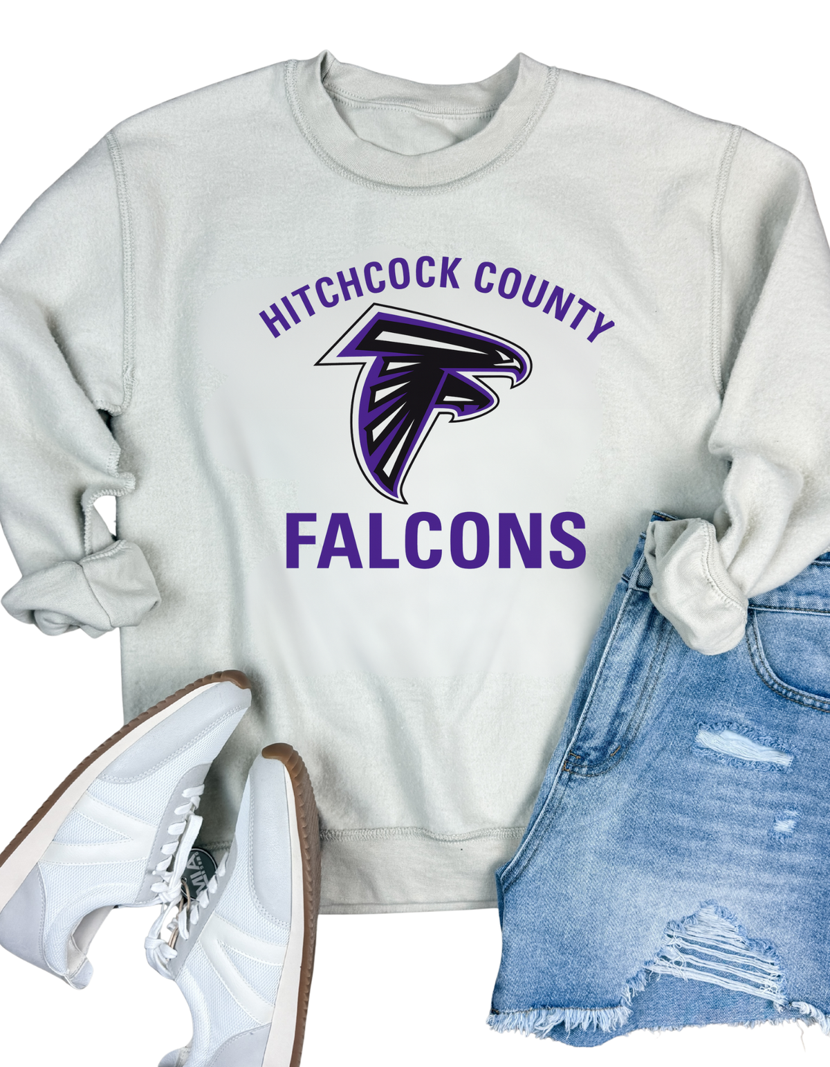 Hitchcock County Falcons Inside Out Sweatshirt