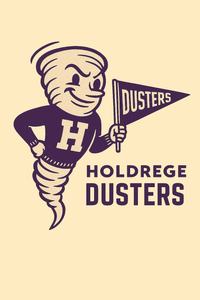 Holdrege Dusters Vintage Mascot Tee