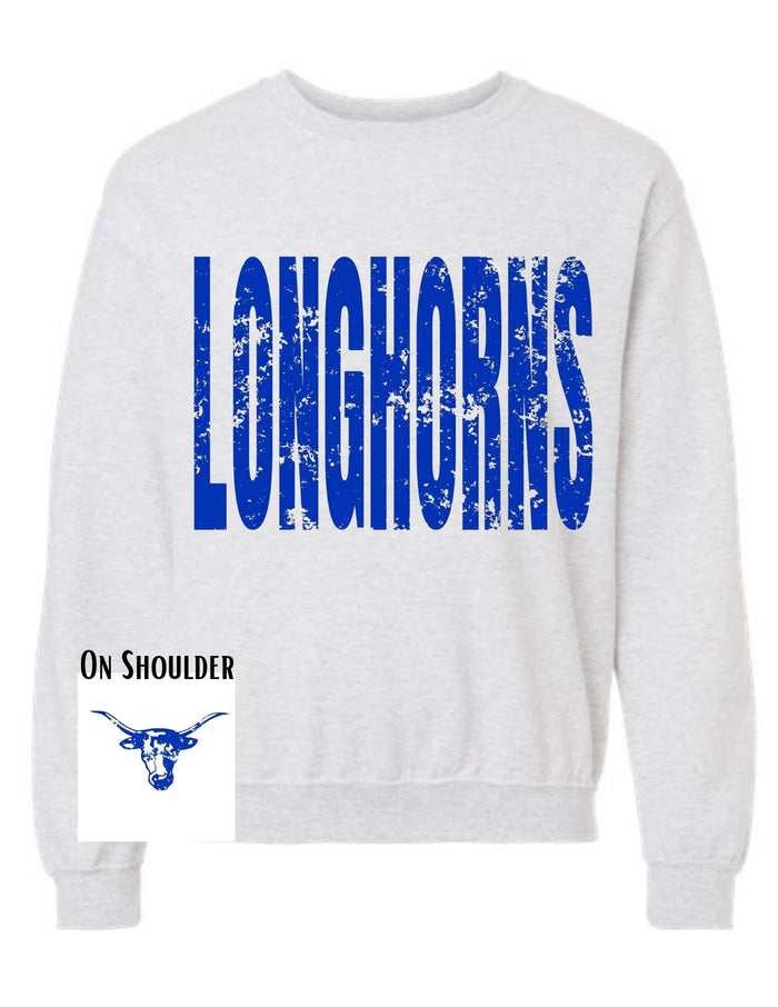 Hyannis Longhorns Big Print Sweatshirt
