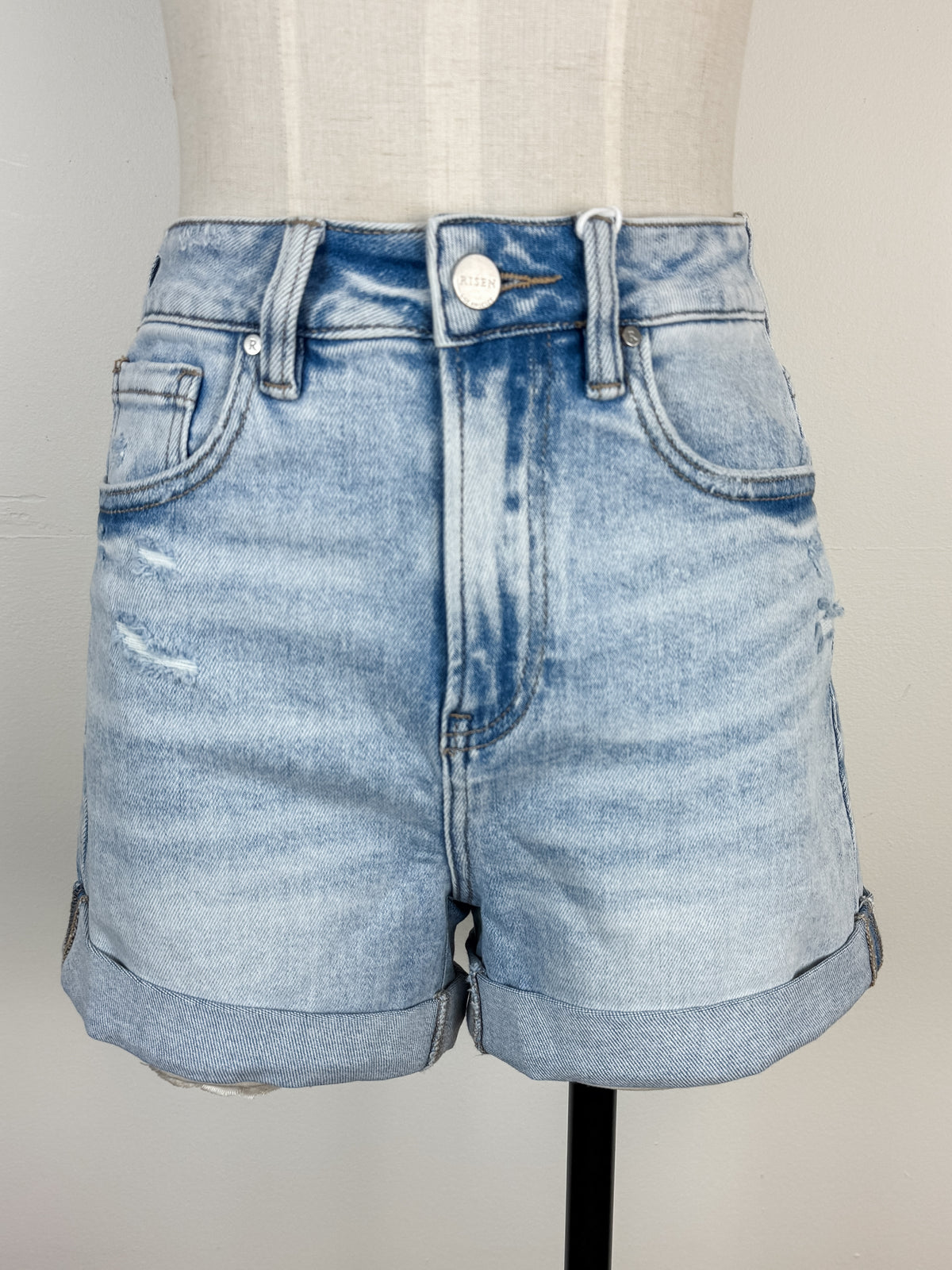 Risen Zoey High Rise Rolled Short