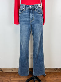 Judy Blue Emmie Mid Rise Tummy Control Vintage Straight Jeans