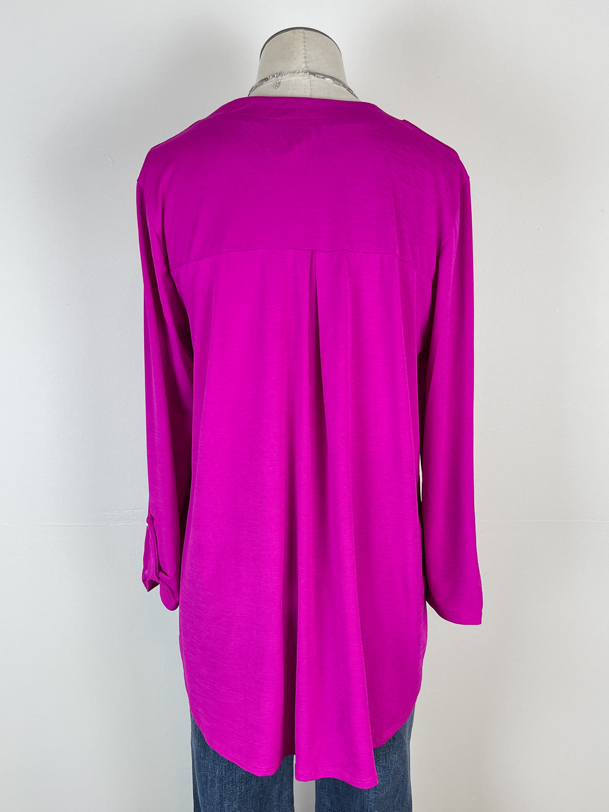 Lizzy Blouse in Magenta